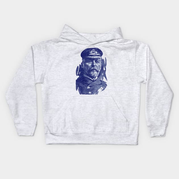 1912 John Smith, Captain of the Titanic Kids Hoodie by historicimage